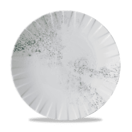 Churchill Smoke Grey Coupe Plates 273mm