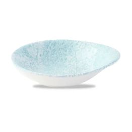 Churchill Vintage Prints Med Tiles Aquamarine Round Dish 168mm