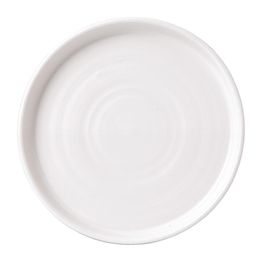 Churchill Vellum White Walled Plate 8 1/4 "