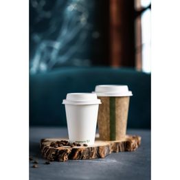 Vegware BLID79 Hot Cup Lid Moulded Fibre 79-Series alternative
