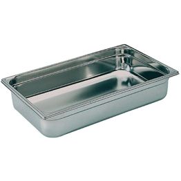 Matfer Bourgeat Stainless Steel 1/1 Gastronorm Trays - 65mm 9Ltr