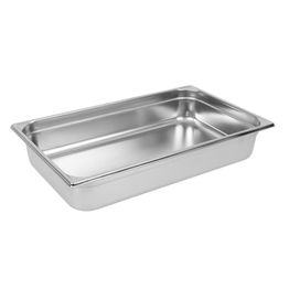 Matfer Bourgeat Stainless Steel 1/1 Gastronorm Trays - 100mm 13.5Ltr