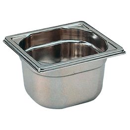 Matfer Bourgeat Stainless Steel 1/6 Gastronorm Trays - 150mm 2.2Ltr
