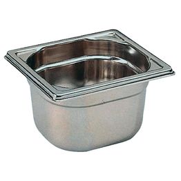 Matfer Bourgeat Stainless Steel 1/6 Gastronorm Trays - 65mm 1Ltr