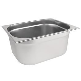Vogue Stainless Steel 1/2 Gastronorm Tray - 150mm 9Ltr