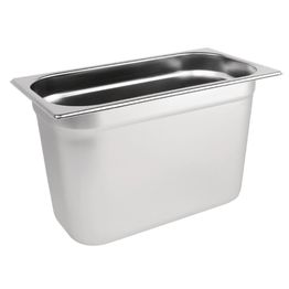 Vogue Stainless Steel 1/3 Gastronorm Tray - 200mm 6.7Ltr