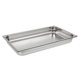 Matfer Bourgeat Stainless Steel 1/2 Gastronorm Tray - 65mm