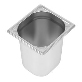 Vogue Heavy Duty Stainless Steel 1/6 Gastronorm Tray - 200mm 3Ltr
