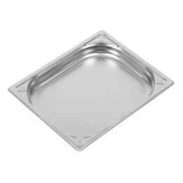 Vogue Heavy Duty Stainless Steel 1/2 Gastronorm Tray - 40mm 2.5Ltr