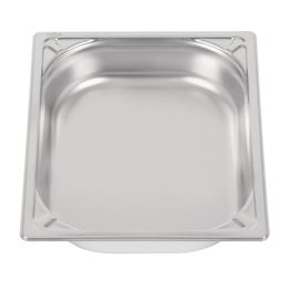 Vogue Heavy Duty Stainless Steel 1/2 Gastronorm Tray - 65mm 4Ltr alternative
