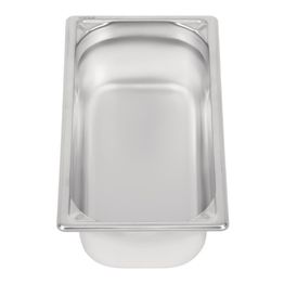 Vogue Heavy Duty Stainless Steel 1/3 Gastronorm Tray - 100mm 3.7Ltr alternative