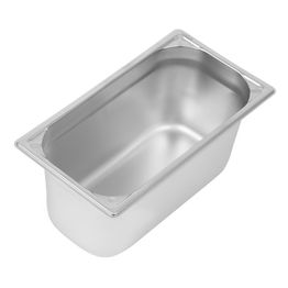Vogue Heavy Duty Stainless Steel 1/3 Gastronorm Tray - 150mm 5.7Ltr