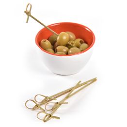 Bamboo Knot Picks 4.5"