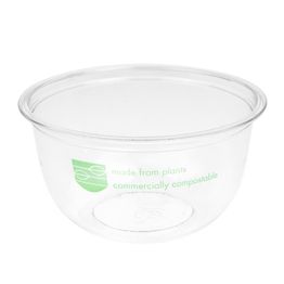 Vegware BEL-08 96-Series Compostable PLA Deli Pots 8oz