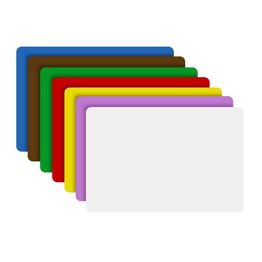 Hygiplas 7-Piece Chopping Board Set 450x300x1.5mm alternative