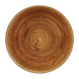 Churchill Stonecast Patina Coupe Bowls Vintage Copper 15oz 182mm