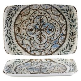 Academy Fusion Mosaic Rectangular Platter 33 x 23cm / 13" x 9"