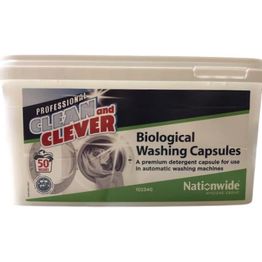 Clean &amp; Clever Bio Laundry Capsules 50s