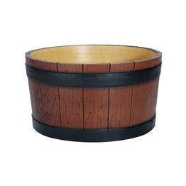 Barrel End Ice Tub 11ltr Wood Grain