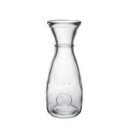 Carafe Glass 1000ml 28cm 1.0ltr