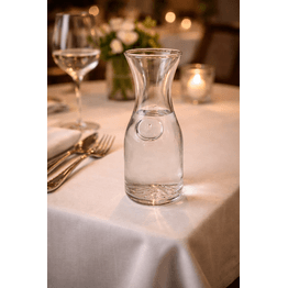 Zodiac Carafe Glass 500ml / 0.5ltr | 21cm alternative