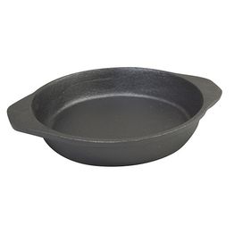 Cast Iron Round Dish Black 14cm
