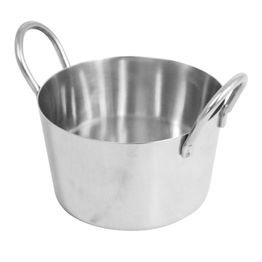Charlotte Stainless Steel Sauce Pan With Handles - 10cm