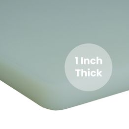 Chopping Board 18in X 12in X 1in White