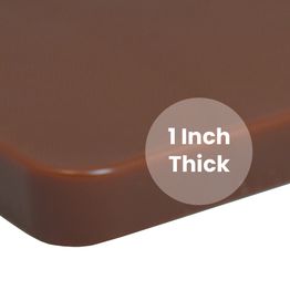 Chopping Board 18in X 12in X 1in Brown