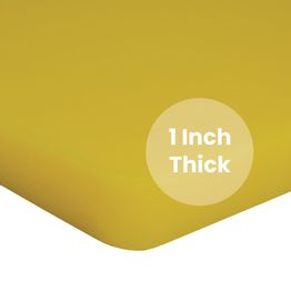 Chopping Board 18in X 12in X 1in Yellow