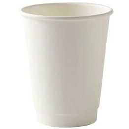 12oz White Double Wall Paper Cups