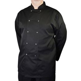 Chef Jacket Full Black