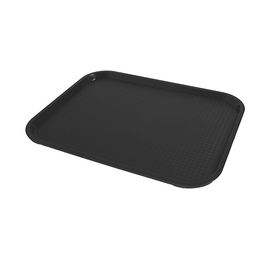 Fast Food Black Tray 34x26cm 13.5in X 10in