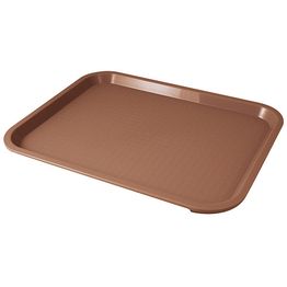 Fast Food Brown Tray 26x34cm 13.5in X 9.75in