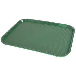 Fast Food Green Tray 26x34cm 13.5in X 9.75in