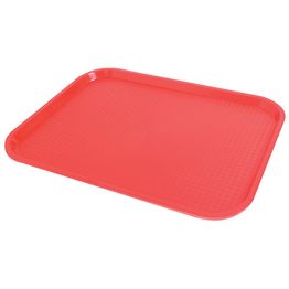 Fast Food Red Tray 36 X 46cm 14in X 18in