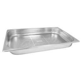 Gastronorm - 1/1 - Stainless Steel - 65mm - 8.6ltr - Perforated