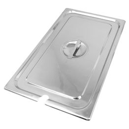 Gastronorm - 1/1 - Stainless Steel - Cover, Notched