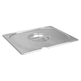 Gastronorm - 1/2 - Stainless Steel - Cover, Notched