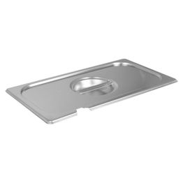 Gastronorm - 1/3 - Stainless Steel - Cover, Notched