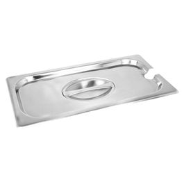 Gastronorm - 1/3 - Stainless Steel - Cover, Notched