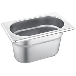 Gastronorm - 1/9 - Stainless Steel - 100mm - 1ltr