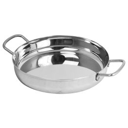 Mini Deep Pan With Handles - Stainless Steel - 18cm