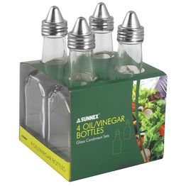 Oil Vinegar Bottles  390ml 13.5fl.Oz