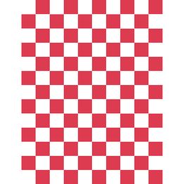 Red Check Greaseproof Paper 500 Sheets 25cm X 20cm