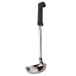 Soup Ladle Stainless Steel Polypropylene Black Handle