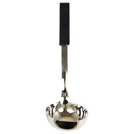 Soup Ladle Stainless Steel Pp Black Handle 7oz