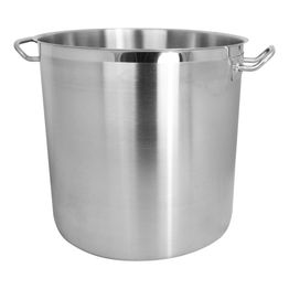 Stainless Steel Deep Stock Pot - Induction Base 40cm / 50.0L