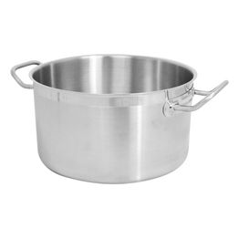 Stainless Steel High Casserole Pot - Induction Base 28cm / 9.5L