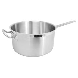 Stainless Steel Saucepan With Handle - Induction Base 32cm / 13.5L